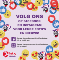 KDO handbal op sociale media